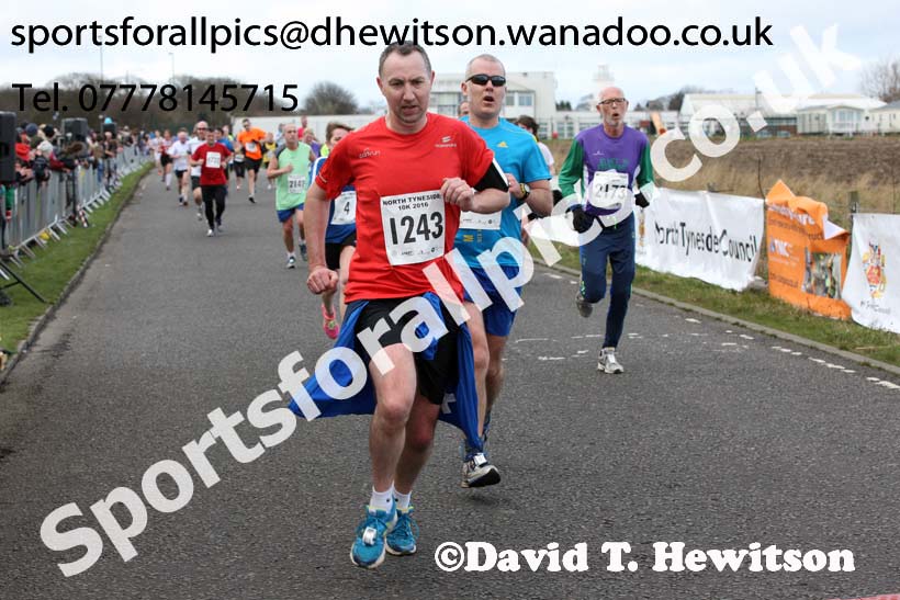 North Tyneside 10k Road Race, Whitley Bay. Photo: David T. Hewitson/Sports for All Pics